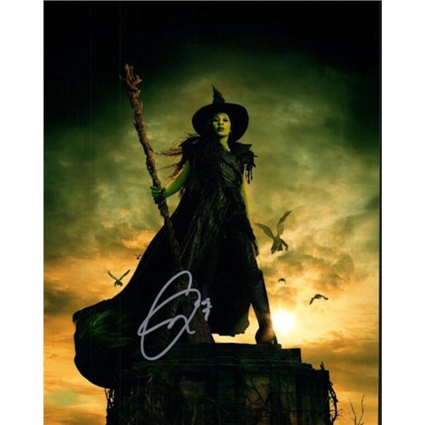 Wicked  Cynthia Erivo facsimile signed photo