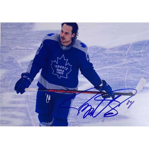 Toronto Maple Leafs Auston Matthews facsimile signed  photo