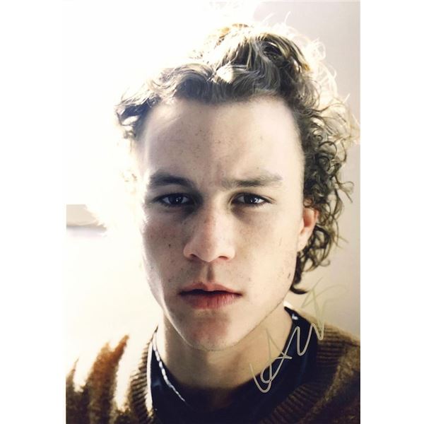 Heath Ledger facsimile signed  movie photo