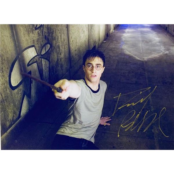 Harry Potter Daniel Radcliffe facsimile signed  movie photo
