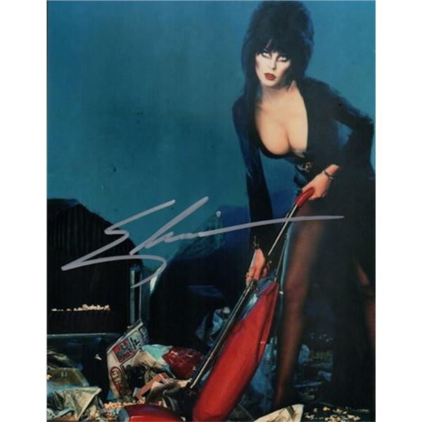 Elvira facsimile signed photo