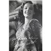 Image 1 : Signe Hasso facsimile signed photo. 3x5 inches