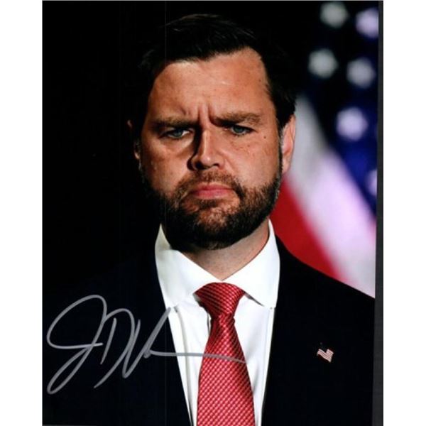 Vice President JD Vance facsimile signed photo