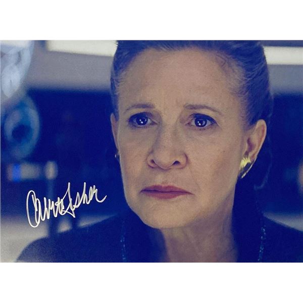 Star Wars Carrie Fisher facsimile signed  movie photo