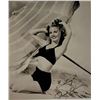 Image 1 : Janet Blair facsimile signed photo. 3x5 inches