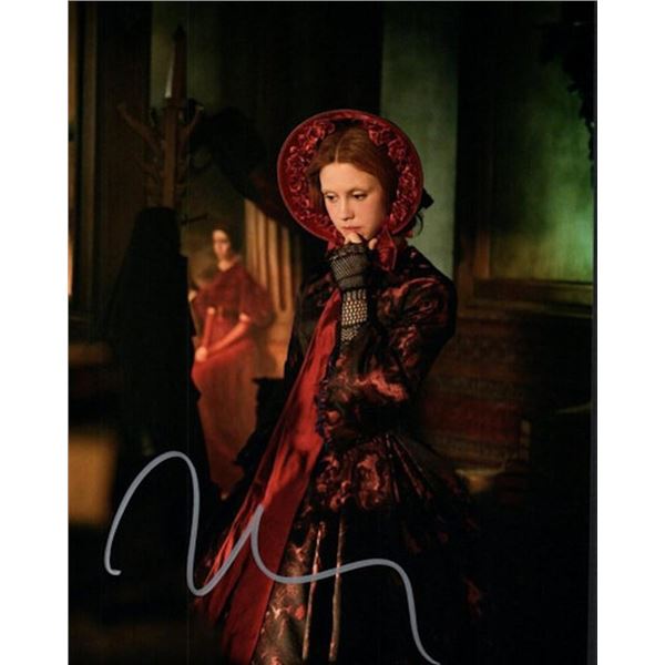 Frankenstein Mia Goth facsimile signed photo
