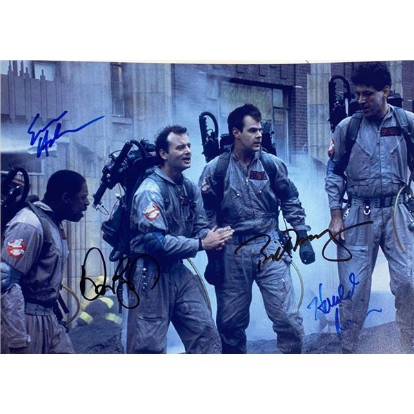 Ghostbusters cast facsimile signed  movie photo