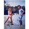 Image 1 : Dr. No Ursula Andress and Sean Connery facsimile signed  movie photo