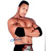 Image 1 : Dwayne Johnson The Rock facsimile signed photo