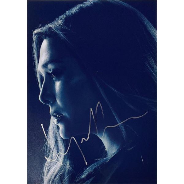 Elizabeth Olsen facsimile signed  movie photo