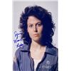 Image 1 : Alien Sigourney Weaver facsimile signed  movie photo