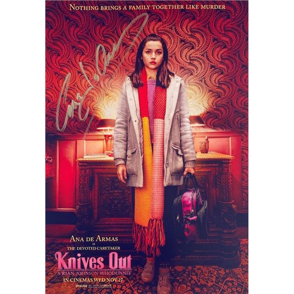 Knives Out Ana De Armas facsimile signed  movie photo