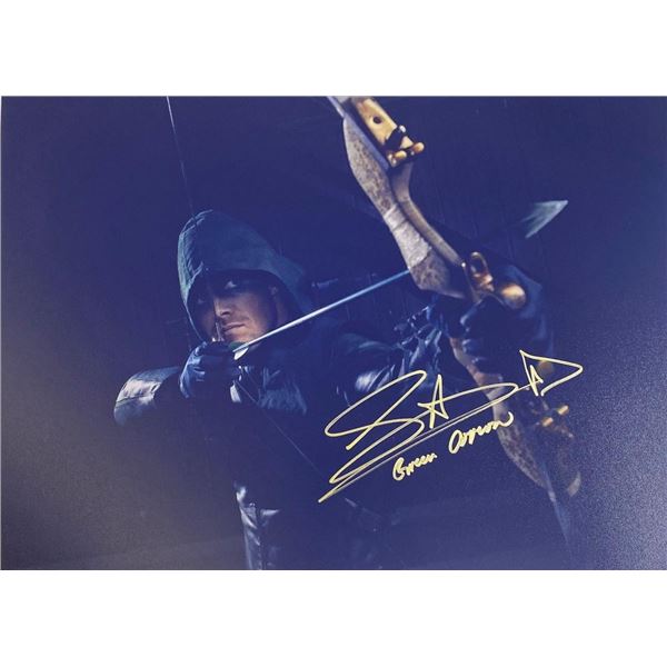 Arrow Stephen Amell facsimile signed  photo