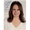 Image 1 : Marlo Thomas facsimile signed photo. 8x10 inches
