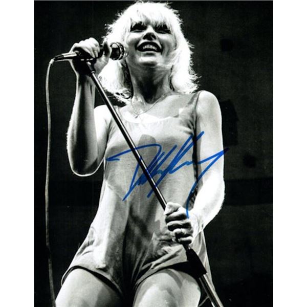 Blondie Debbie Harry facsimile signed photo
