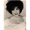 Image 1 : Elizabeth Taylor facsimile signed photo. 8x10 inches