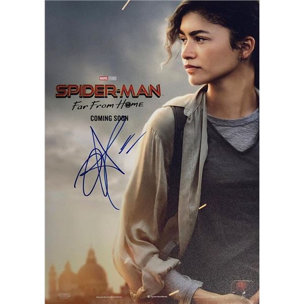 Spider-Man: Far From Home Zendaya facsimile signed  movie photo