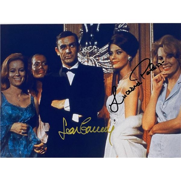 Thunderball Sean Connery and Luciana Paluzzi facsimile signed  movie photo