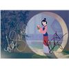 Image 1 : Mulan cast facsimile signed  movie photo