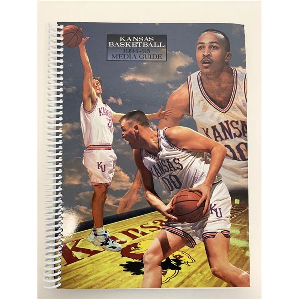 Kansas Basketball 1994-5 Media Guide