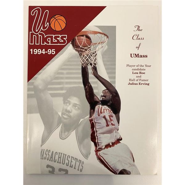UMass 1994-5 Basketball Program
