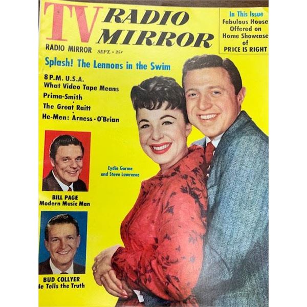 TV Radio Mirror Magazine- Eydie Gorme and Steve Lawrence