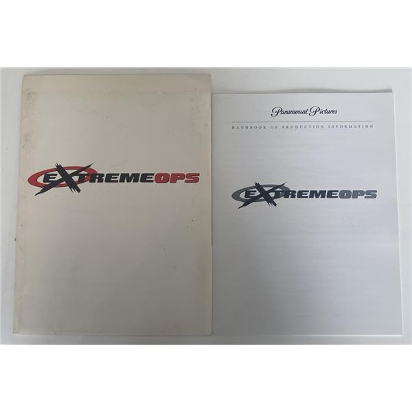 Extreme Ops movie press booklet and production information handbook