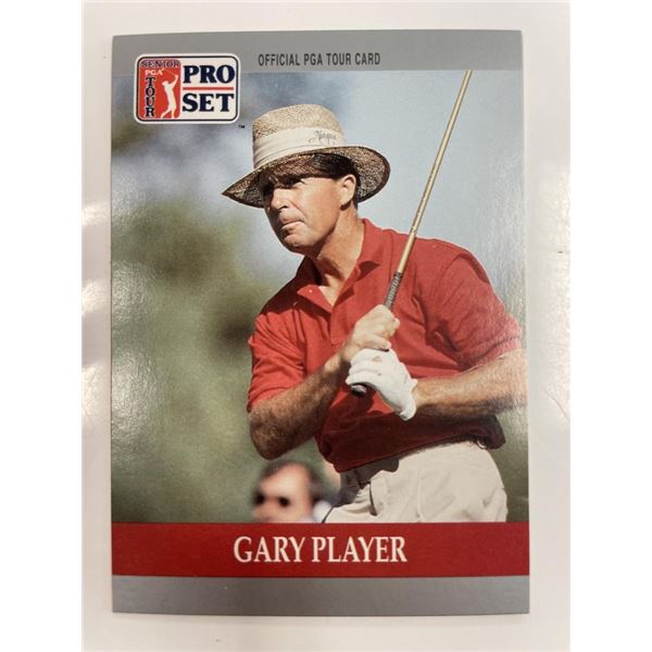 Gary Player Official PGA Tour Card