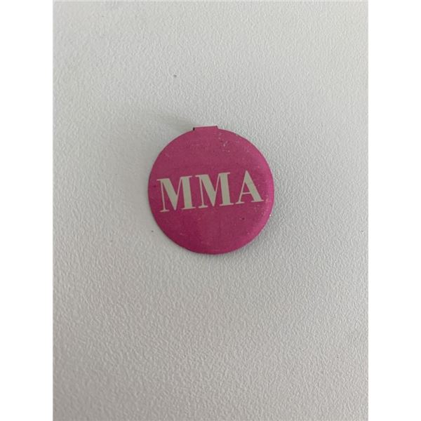 MMA vintage pin