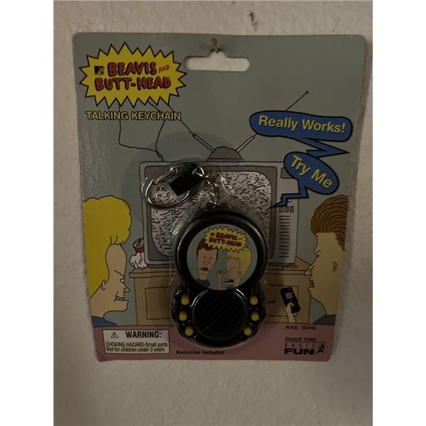Beavis and Butt-Head Talking Key Chain