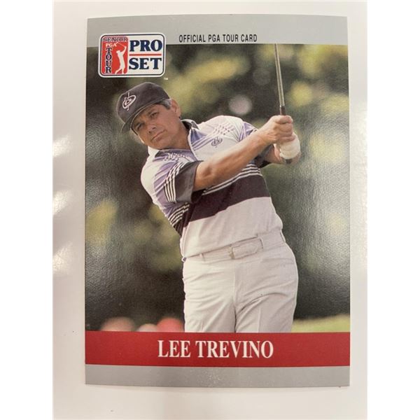 Lee Trevino Official PGA Tour Card