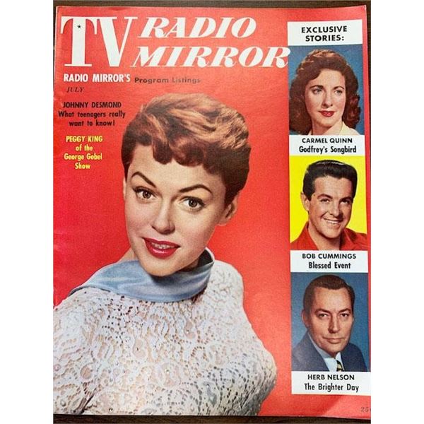 TV Radio Mirror Magazine - Peggy King