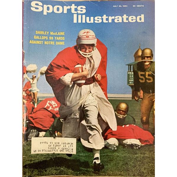Sports Illustrated Magazine 1964 Shirley MacLaine Issue