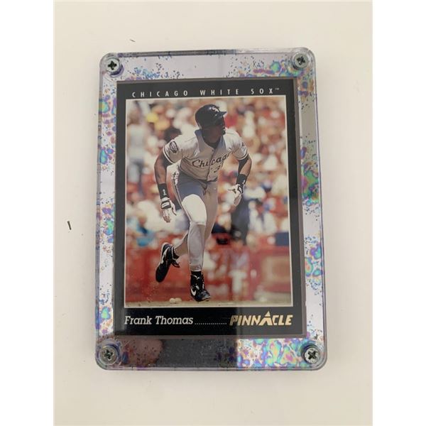 Frank Thomas Chicago White Sox Pinnacle Framed Baseball Card