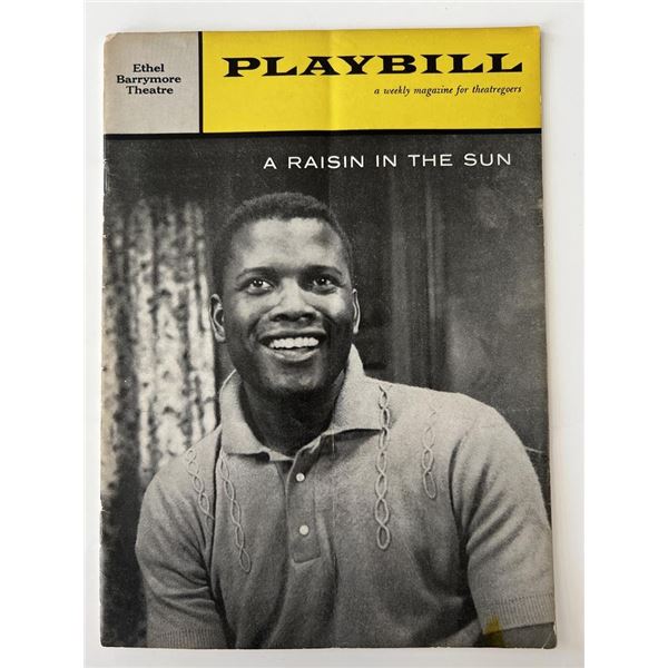 A Raisin in the Sun playbill