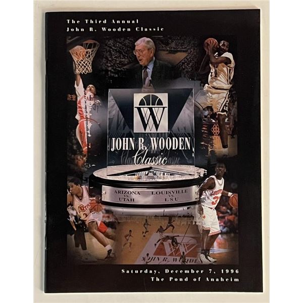 3rd Annual John R. Wooden Classic 1996 Magazine