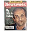 Image 1 : Salman Rushdie Newsweek Magazine Feb 12th 1990
