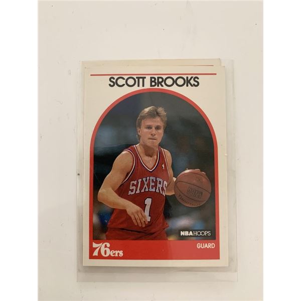 Scott Brooks 76ers NBA Hoops Basketball Card