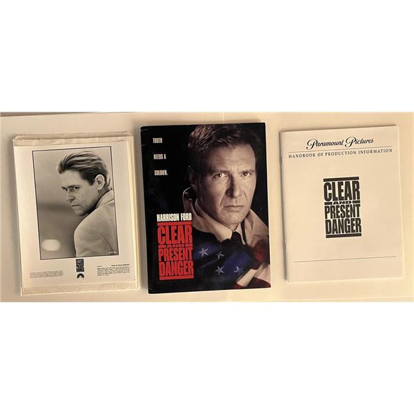 Harrison Ford's Clear And Present Danger press Kit