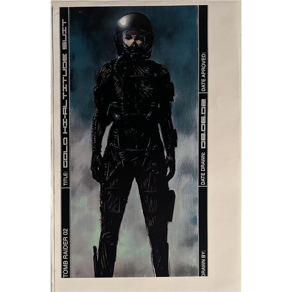 Lara Croft Tomb Raider Paramount Pictures concept art