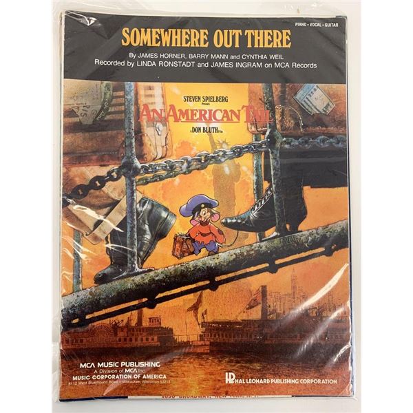 Somewhere Out There American Tail Sheet Music â€“ January 1, 1986