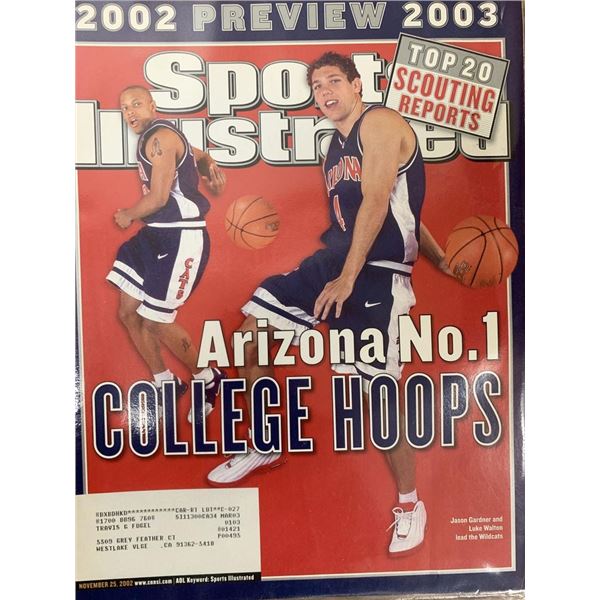 Sports Illustrated Magazine 2002 Jason Gardner Issue