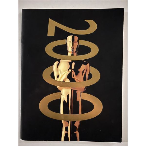 Original 2000 72nd Annual Academy Awards Program