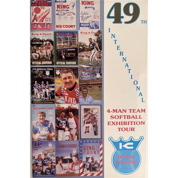 The King and His Court 49th year program. 7x11 inches