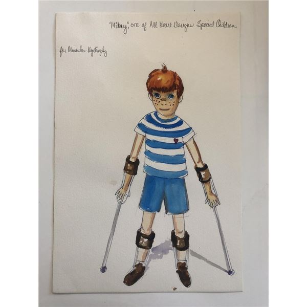 All Heart Designs Special Children Art - Mikey - For Muscular Dystrophy