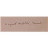 Image 1 : Gone With The Wind Author Margaret Mitchell signature slip