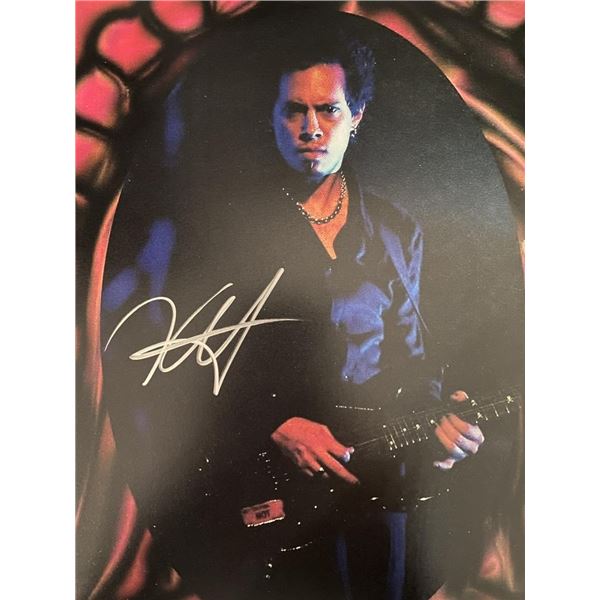 Metallica Kirk Hammett signed photo