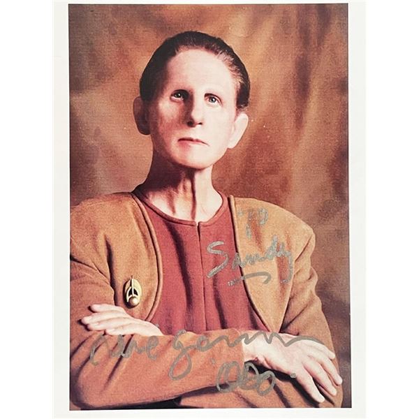 Star Trek Rene Auberjonois signed photo