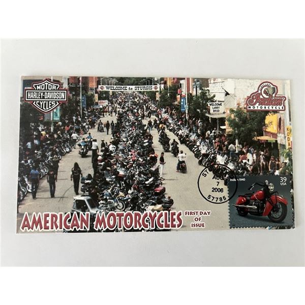 Harley Davidson Sturgis Commemorative First Day Cover