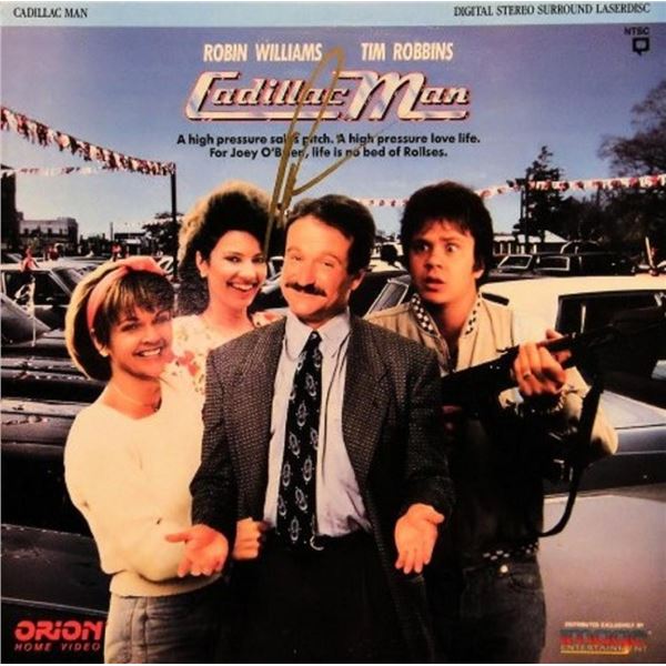 Cadillac Man Robin Williams signed LaserDisc